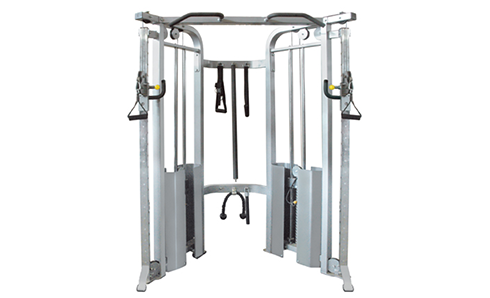 可調式雙滑輪多功能訓練器