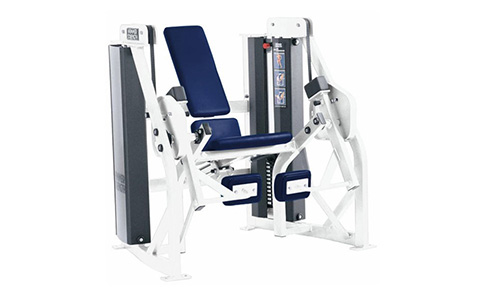 插片配重分動式腿部伸展訓練器