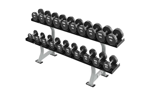 雙層啞鈴架 