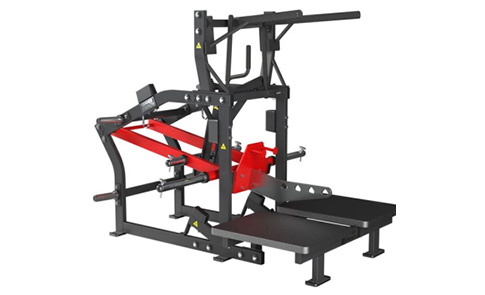 雙杠把手皮帶式下蹲訓練器