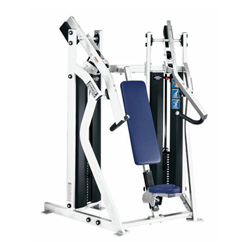 插片配重分動式推胸訓練器