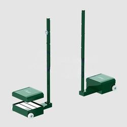  鋁合金羽毛球柱(配重式）