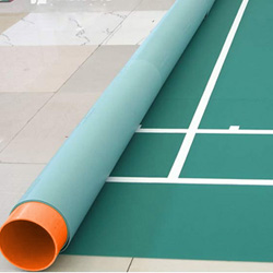 移動(dòng)式羽毛球地板收卷器